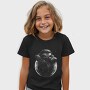 Sloth Moon Monochrome, Tricou Copii