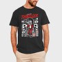 Thriller Robot Skull, Tricou Barbati (Unisex)