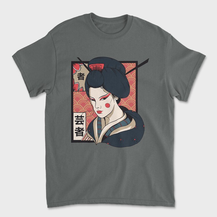 Tricou Barbati (Unisex), Geisha Traditional