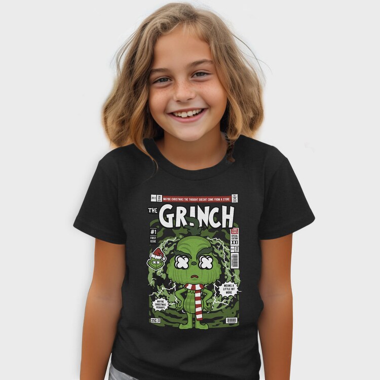 Grinchmas Comic Drop, Tricou Copii