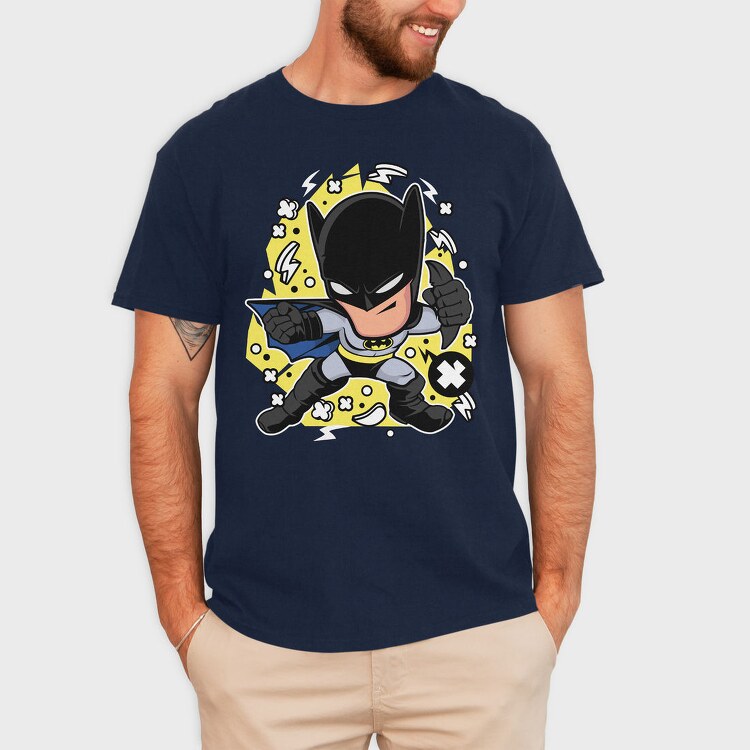 Batman Burst, Tricou Barbati (Unisex)