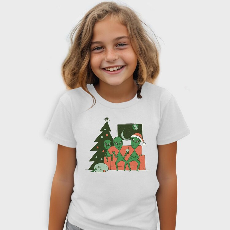 Alien Christmas, Tricou Copii