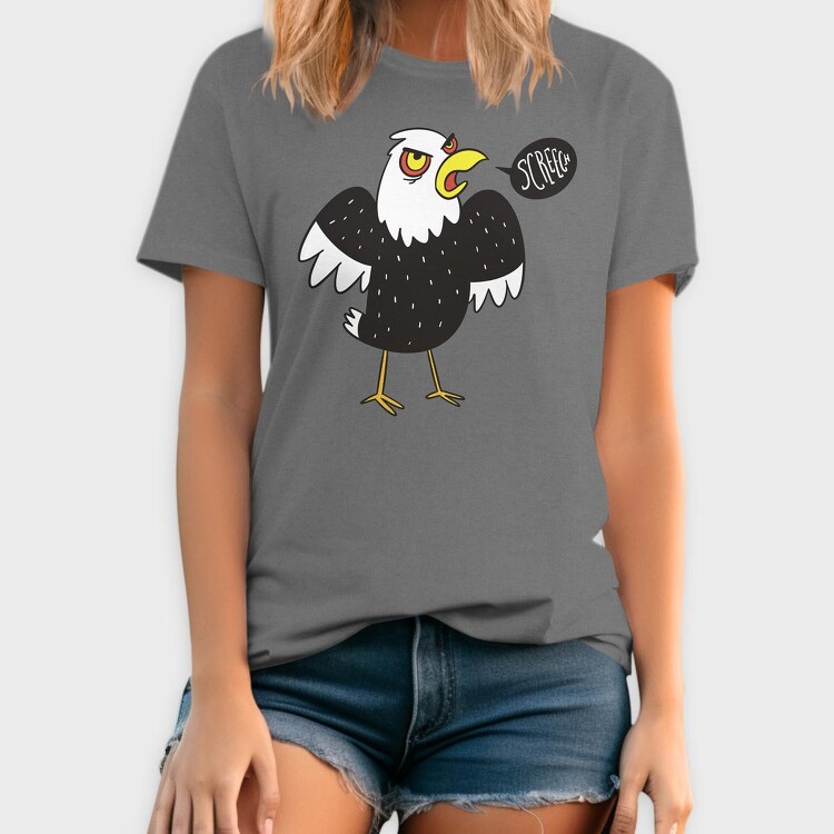 Crazy Eagle, Tricou Barbati (Unisex)