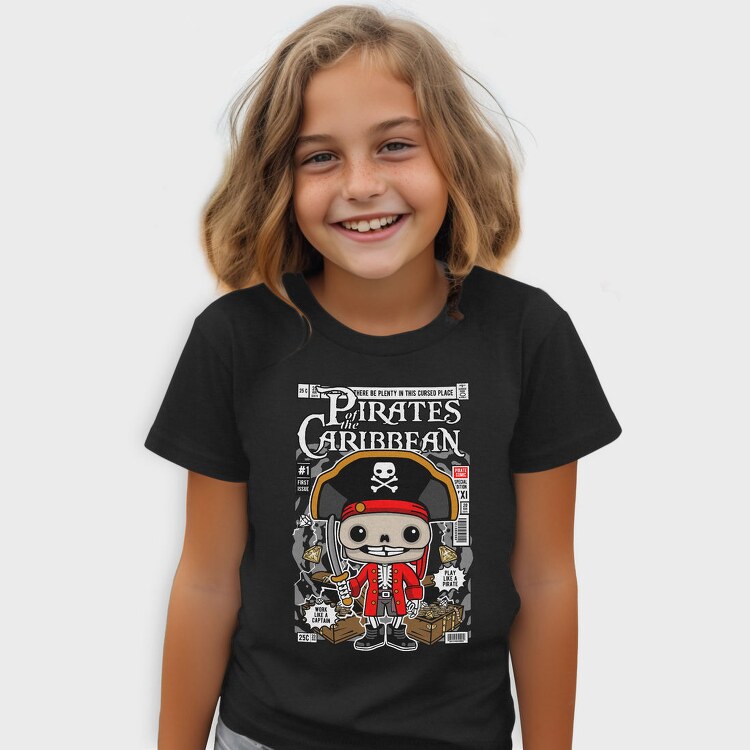 Pirate Captain Treasure Hunt, Tricou Copii