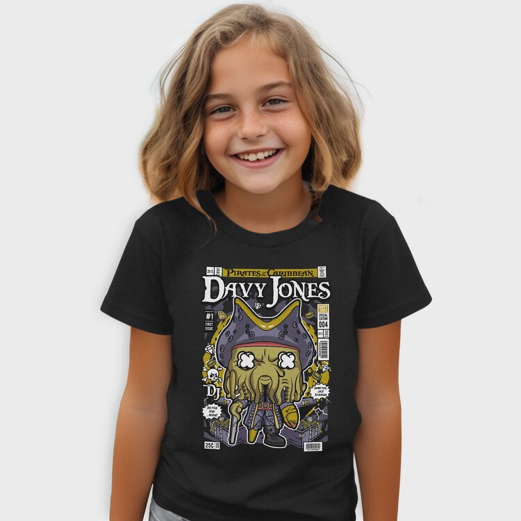 Davy Jones Pirate Treasure, Tricou Copii