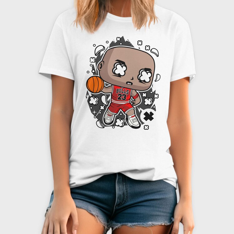 Bball King Chibi, Tricou Barbati (Unisex)