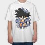 Son Goku Burst, Tricou Oversize Barbati (Unisex)