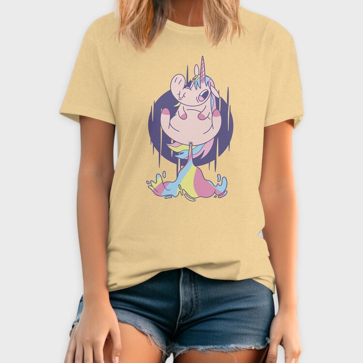 Funny Unicorn, Tricou Barbati (Unisex)