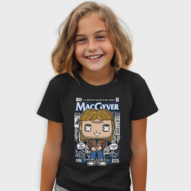 Macgyver Comic Pop, Tricou Copii