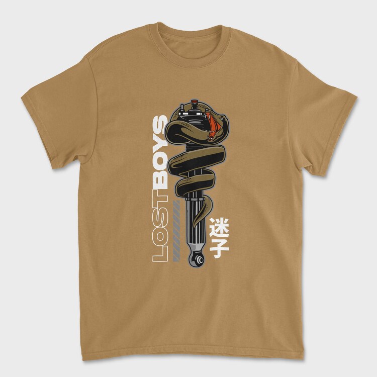 Snake Coilover, Tricou Barbati (Unisex)