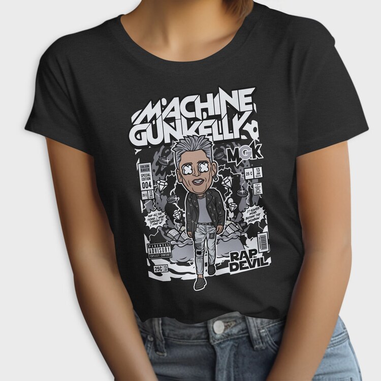 Machine Gun Kelly Rap, Tricou Femei