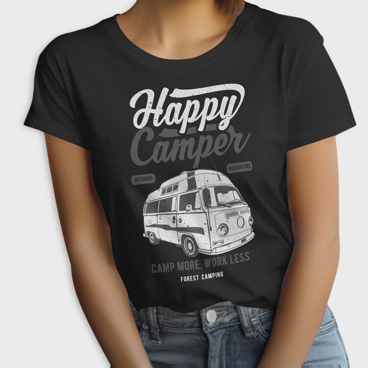 Happy Camper, Tricou Femei