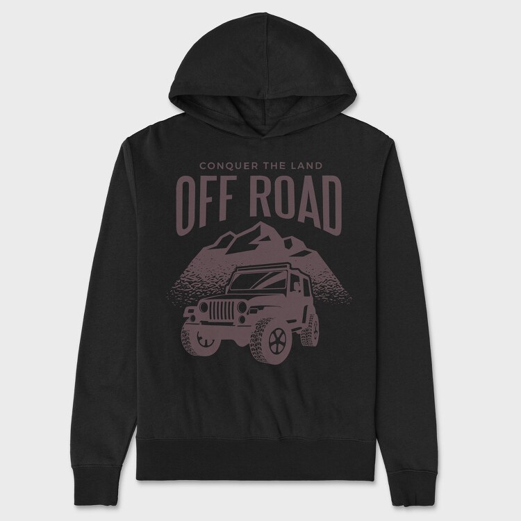 Off Road 1, Hanorac Oversize Barbati (Unisex)