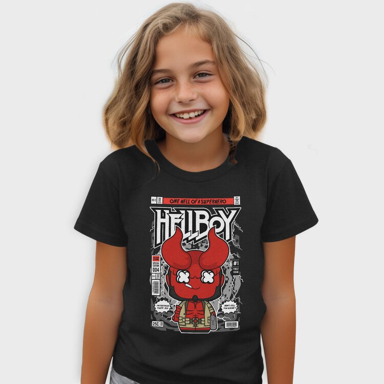 Hellboy Comic Drop, Tricou Copii