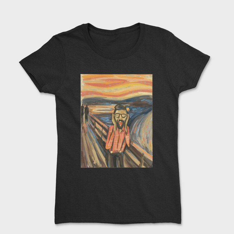 Hipster Scream, Tricou Femei