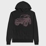 Off Road 2, Hanorac Oversize Barbati (Unisex)