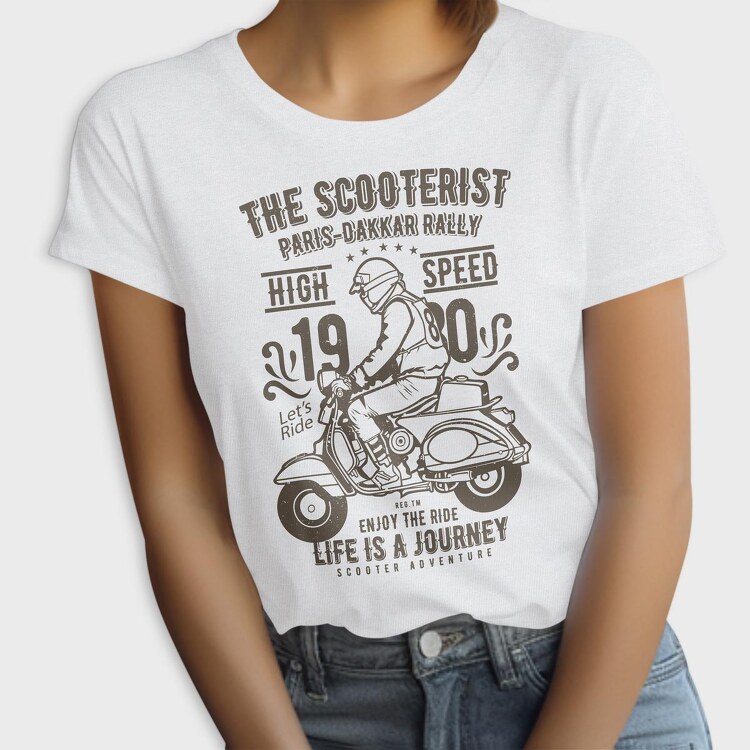 The Scooterist1980, Tricou Femei