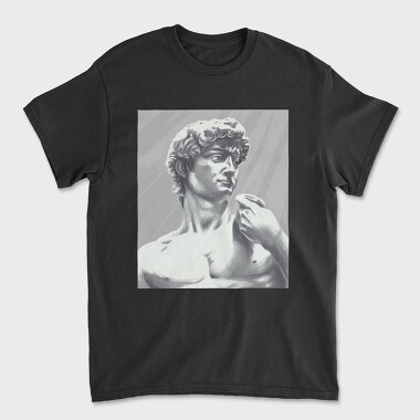 Tricou Barbati (Unisex), David Statue