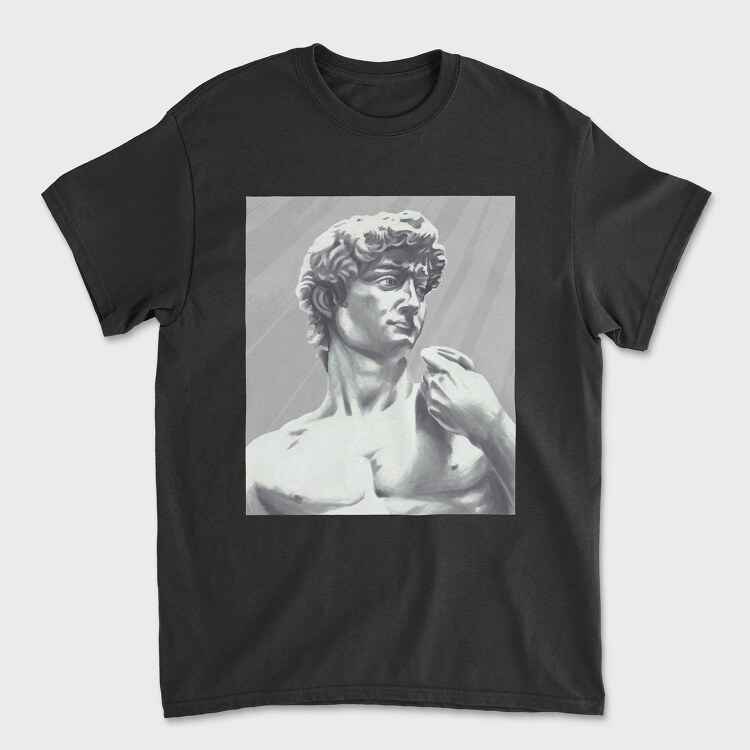 David Statue, Tricou Barbati (Unisex)