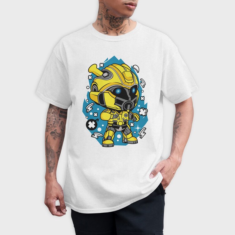 Bumblebee Burst, Tricou Barbati (Unisex)