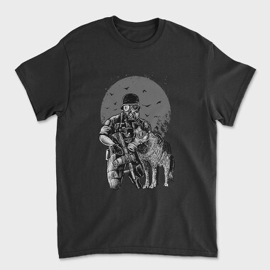 Gasmask, Tricou Barbati (Unisex)