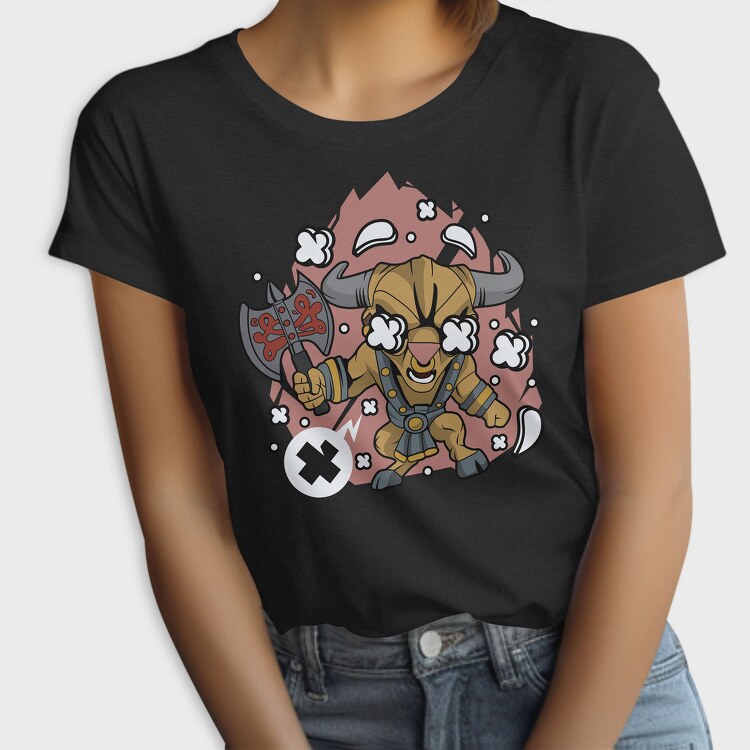 Viking Warrior Roar, Tricou Femei