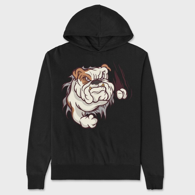 Bull Dog, Hanorac Oversize Barbati (Unisex)