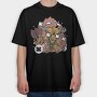 Viking Warrior Roar, Tricou Oversize Barbati (Unisex)