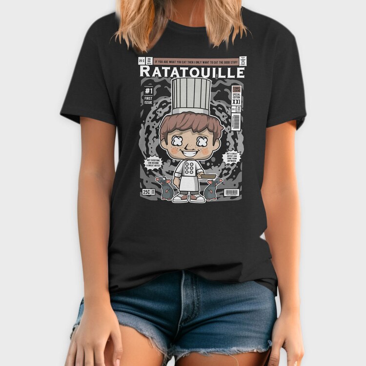 Ratatouille Chef, Tricou Barbati (Unisex)