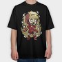 Iron Man Chibi, Tricou Oversize Barbati (Unisex)