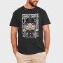 Charlie Chaplin Comic, Tricou Barbati (Unisex)