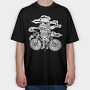 Stormtrooper Bike Ride, Tricou Oversize Barbati (Unisex)