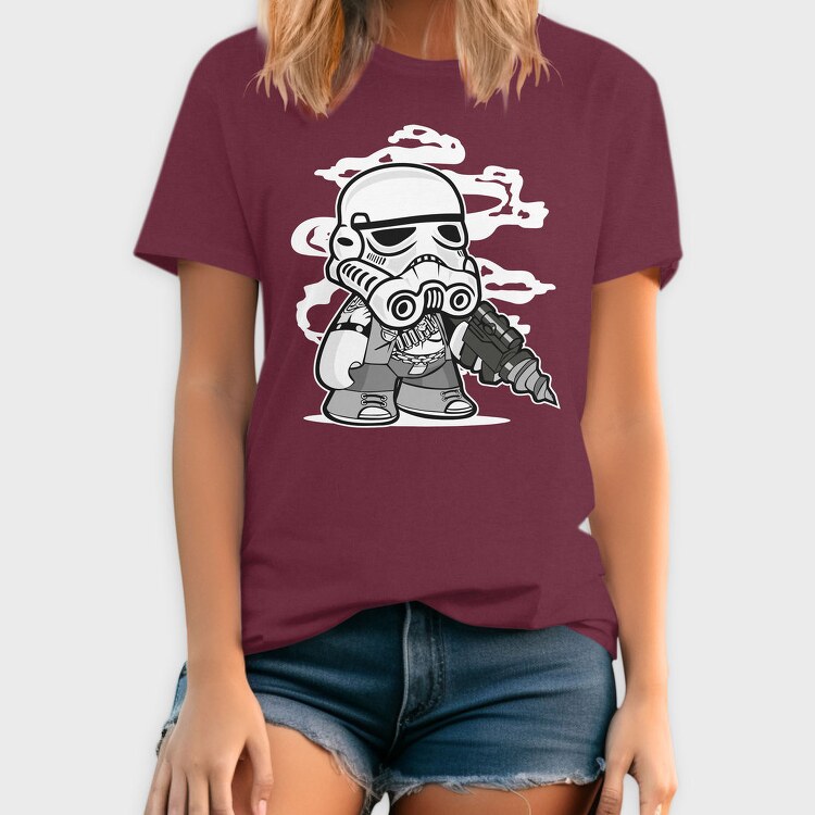 Stormtrooper Chibi, Tricou Barbati (Unisex)