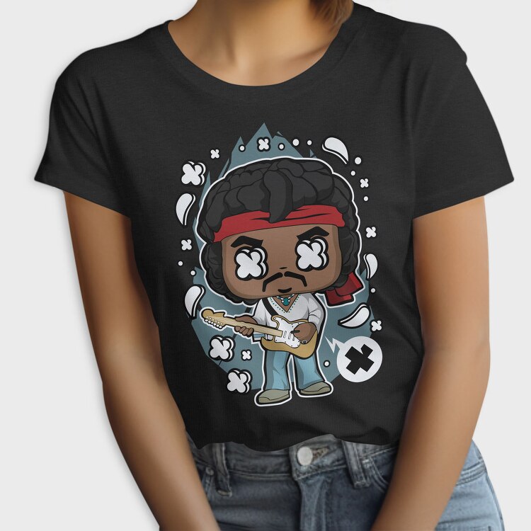 Jimi Guitar Hero, Tricou Femei