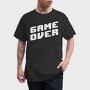 Retro Game Over, Tricou Barbati (Unisex)