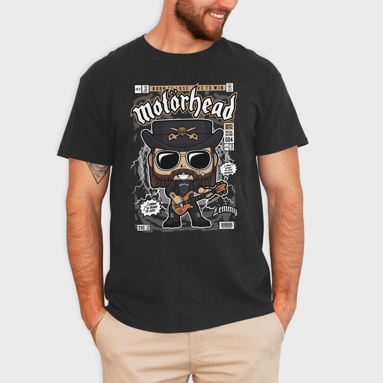 Motorhead Rockstar, Tricou Barbati (Unisex)