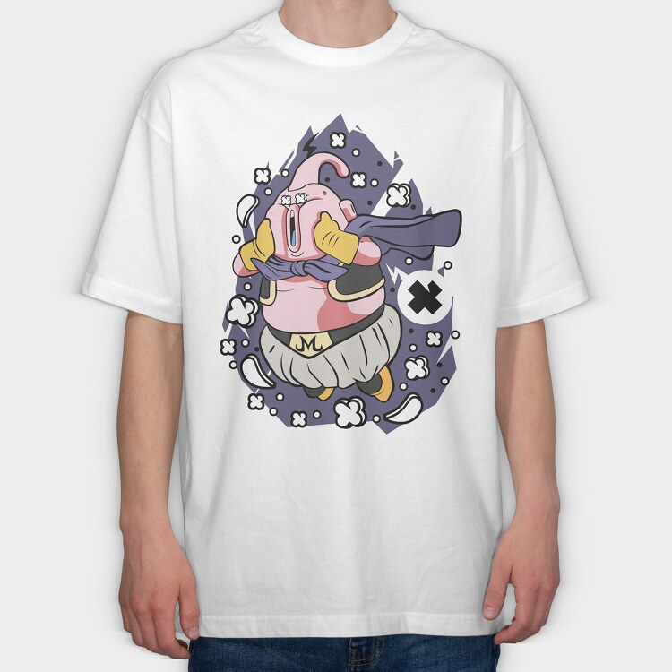 Mystic Wizard Scream, Tricou Oversize Barbati (Unisex)