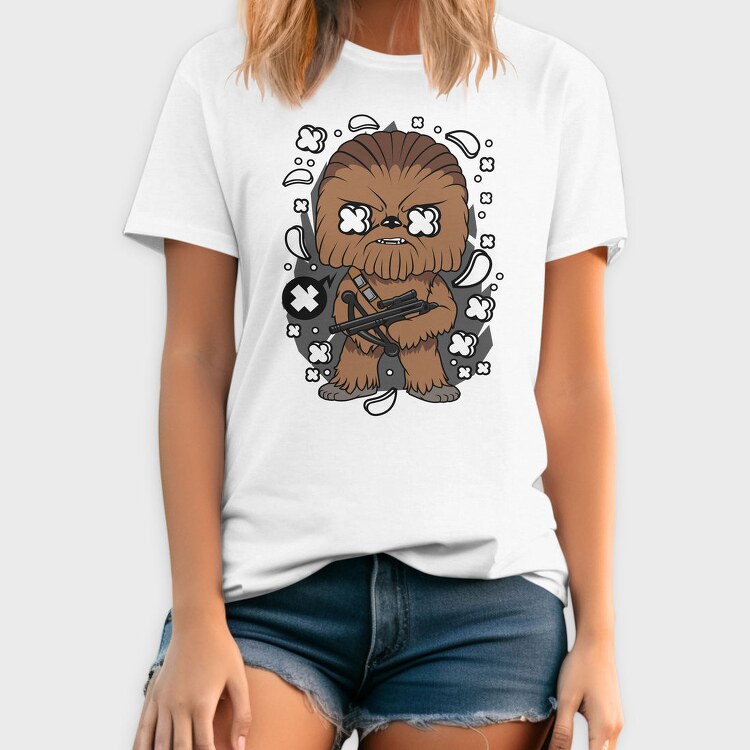 Chewbacca Comic Burst, Tricou Barbati (Unisex)