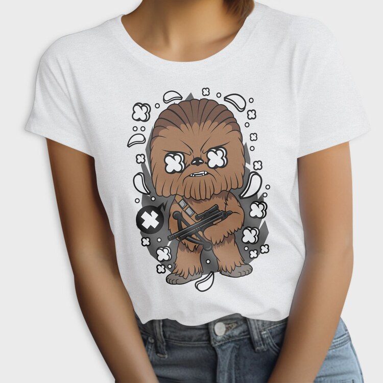 Chewbacca Comic Burst, Tricou Femei