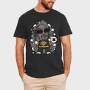 Cool Monkey Smoke, Tricou Barbati (Unisex)