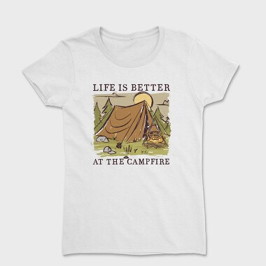 Tricou Femei, Campfire