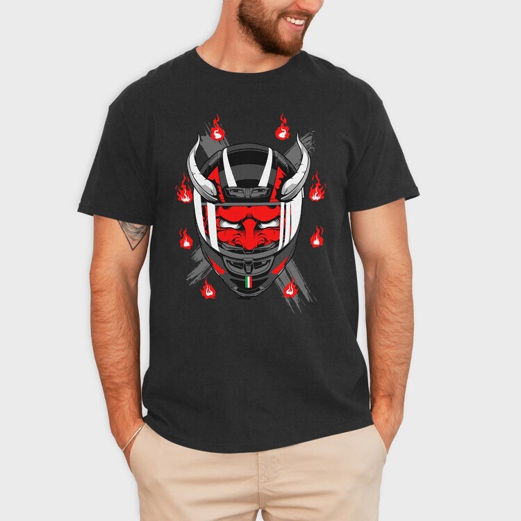 Oni Helmet, Tricou Barbati (Unisex)