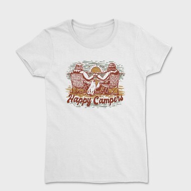 Tricou Femei, Happy Campers