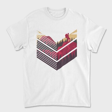 Tricou Barbati (Unisex), Climing Land Scape