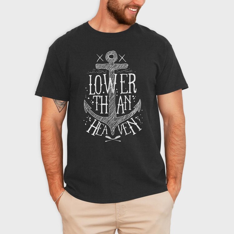 Lower Than Heaven, Tricou Barbati (Unisex)