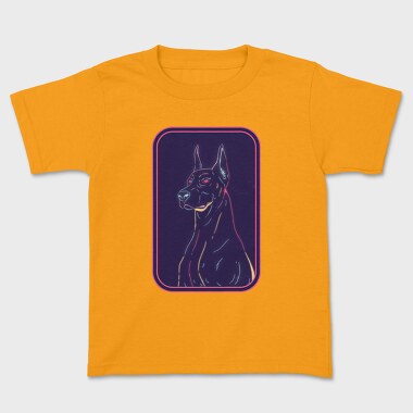 Tricou Copii, Doberman Dog