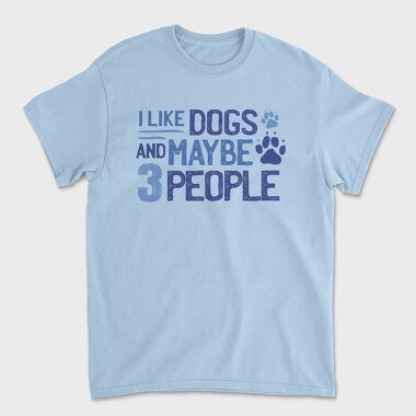 Tricou Barbati (Unisex), Dog Lover