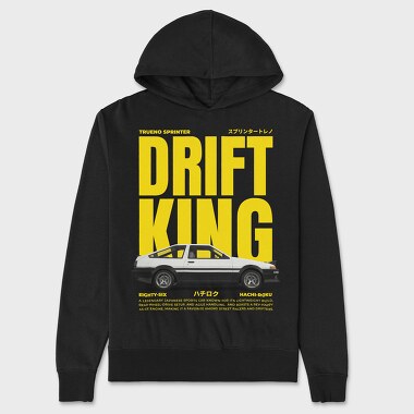 Trueno Drift King, Hanorac Oversize Barbati (Unisex)