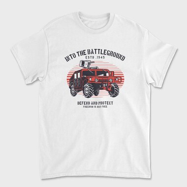 Hummer Defend and Protect 1945, Tricou Barbati (Unisex)