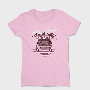 Offroad Old Jeep Cabrio, Tricou Femei